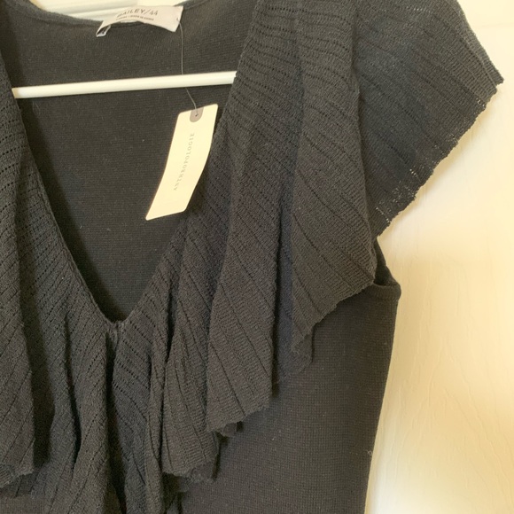 NWT Anthropologie tight black dress - Picture 4 of 8